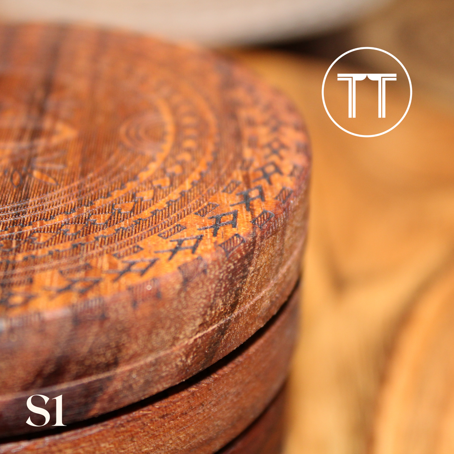 Homeware - Coasters (4 set in Acacia Wood)