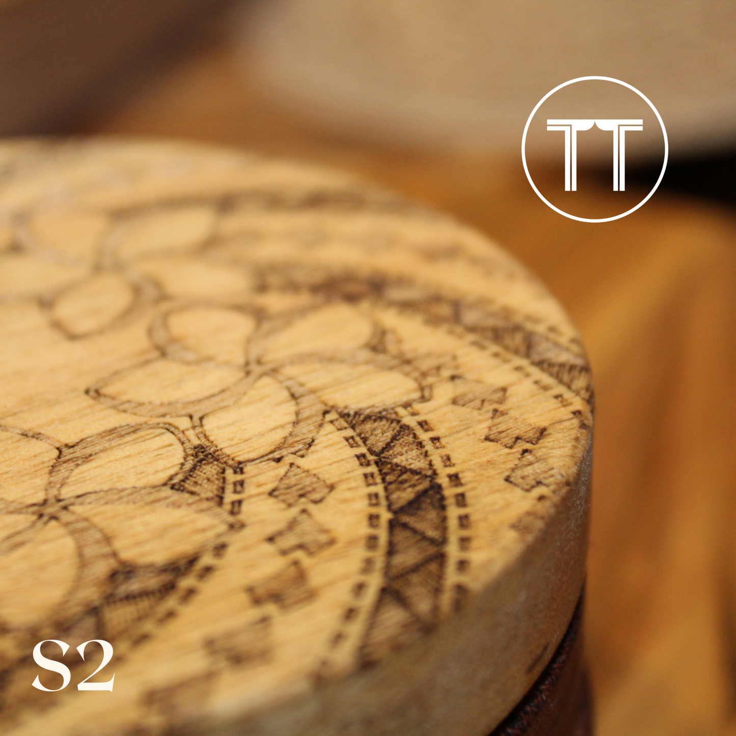 Homeware - Coasters (4 set in Acacia Wood)