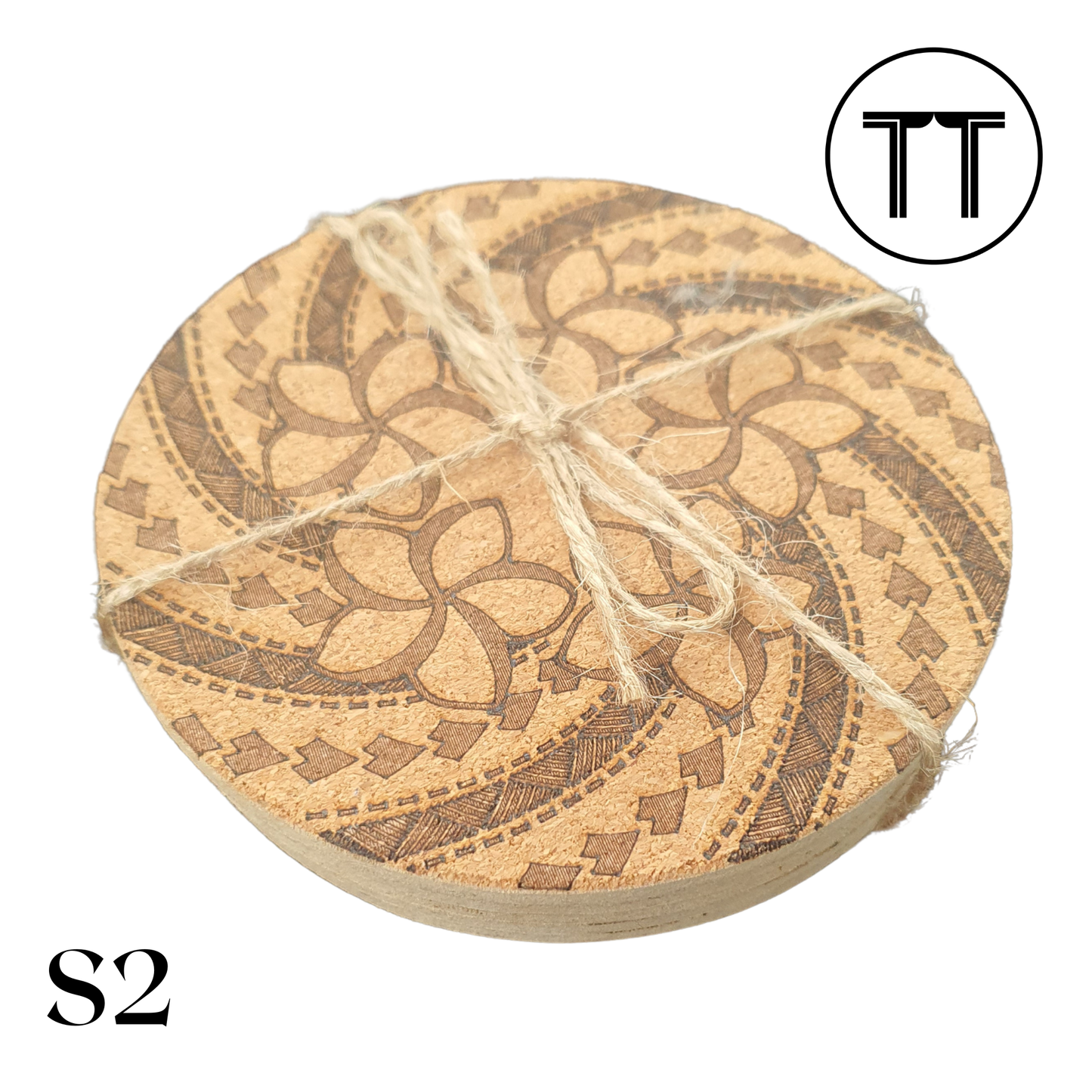 Homeware - Coasters (6 set in Cork)
