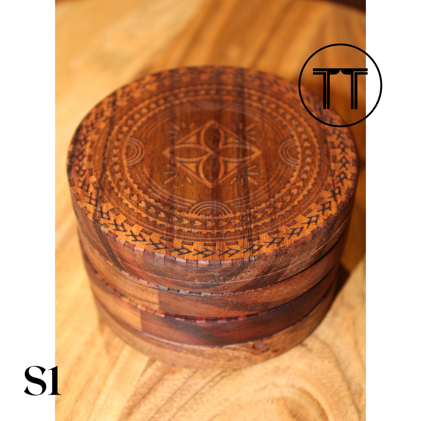 Homeware - Coasters (4 set in Acacia Wood)
