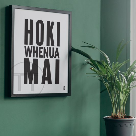 Hoki Whenua Mai Art Print