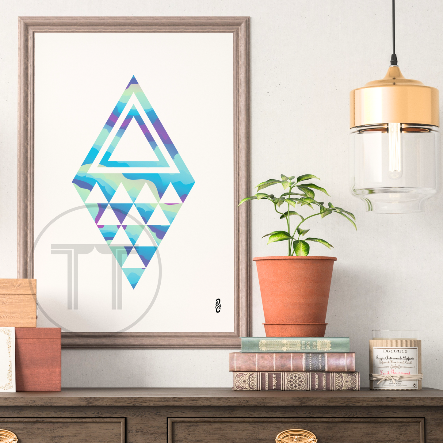 Taaniko Print