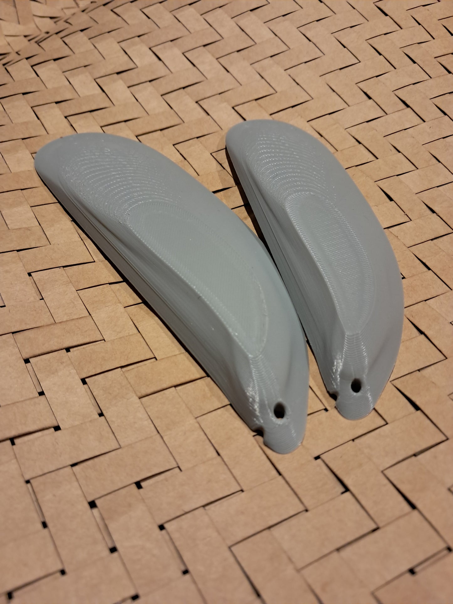 3D Printed Kuku / Kutai Shells for Raranga Weaving