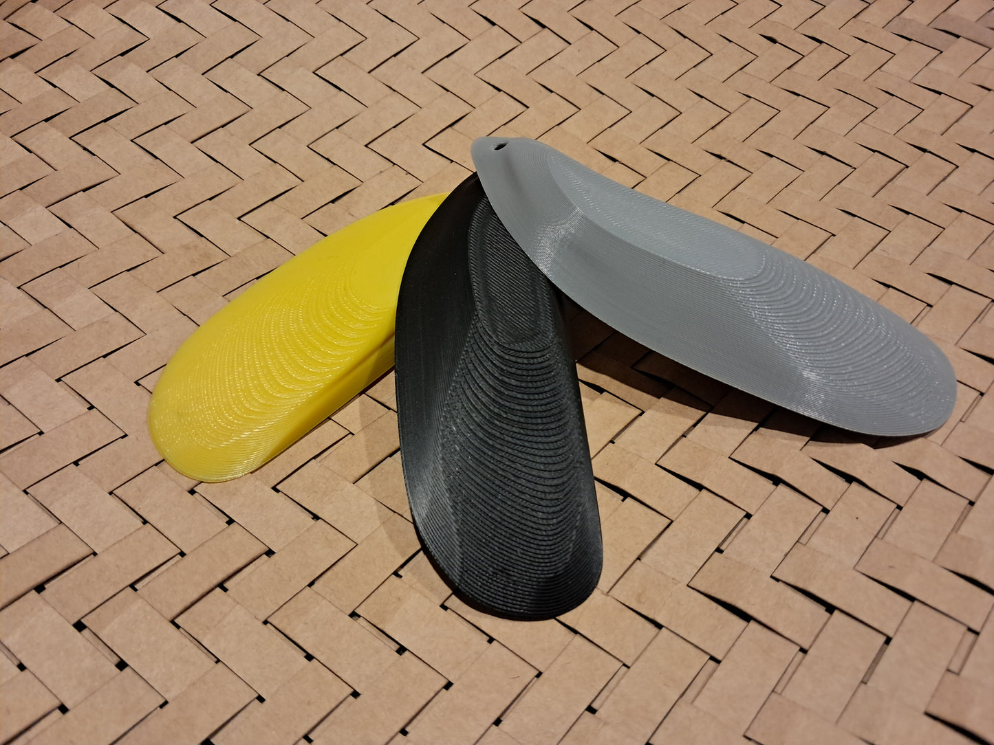 3D Printed Kuku / Kutai Shells for Raranga Weaving