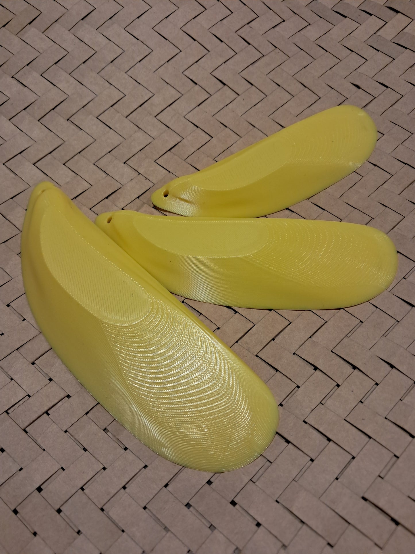 3D Printed Kuku / Kutai Shells for Raranga Weaving