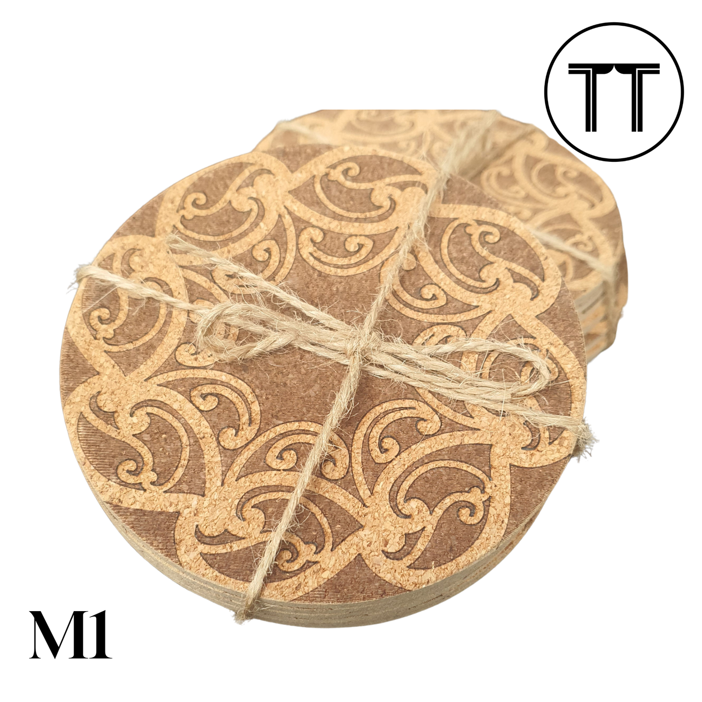 Homeware - Coasters (6 set in Cork)