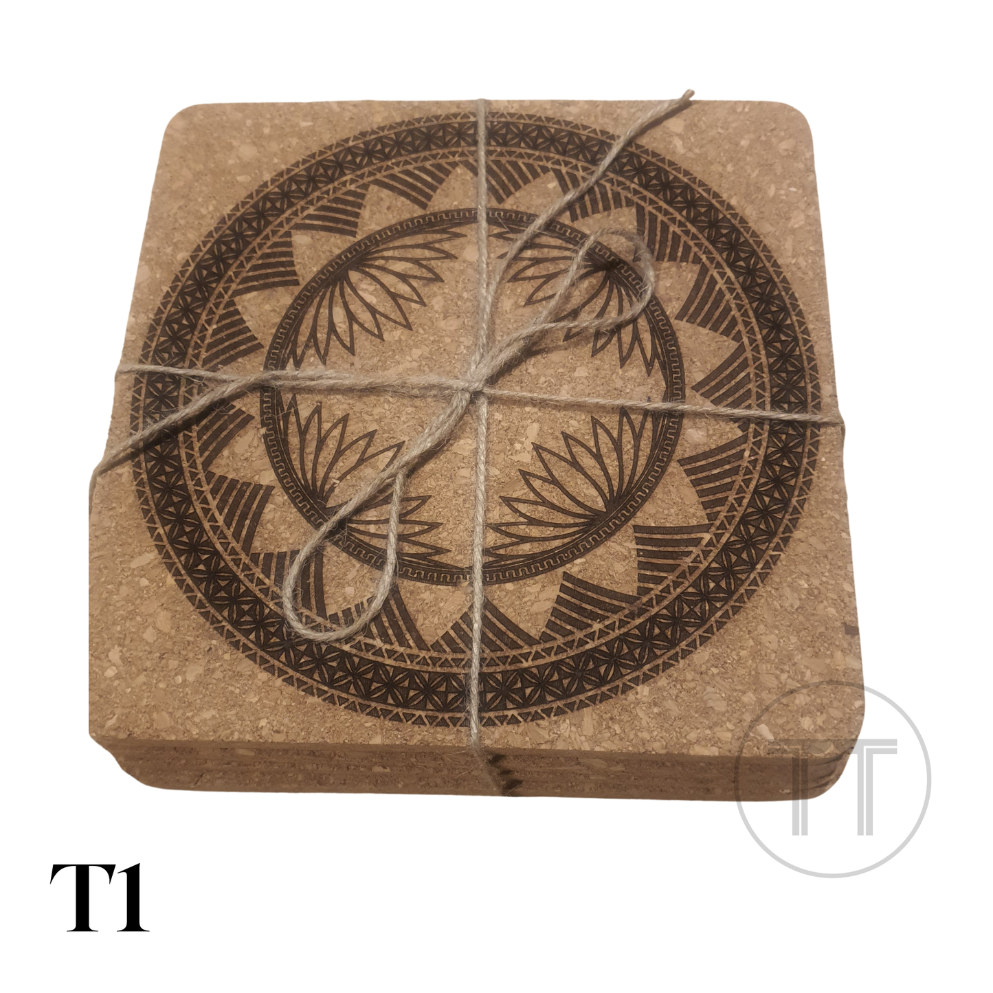 Homeware - Hot Plates (4 Cork Plates in Set)