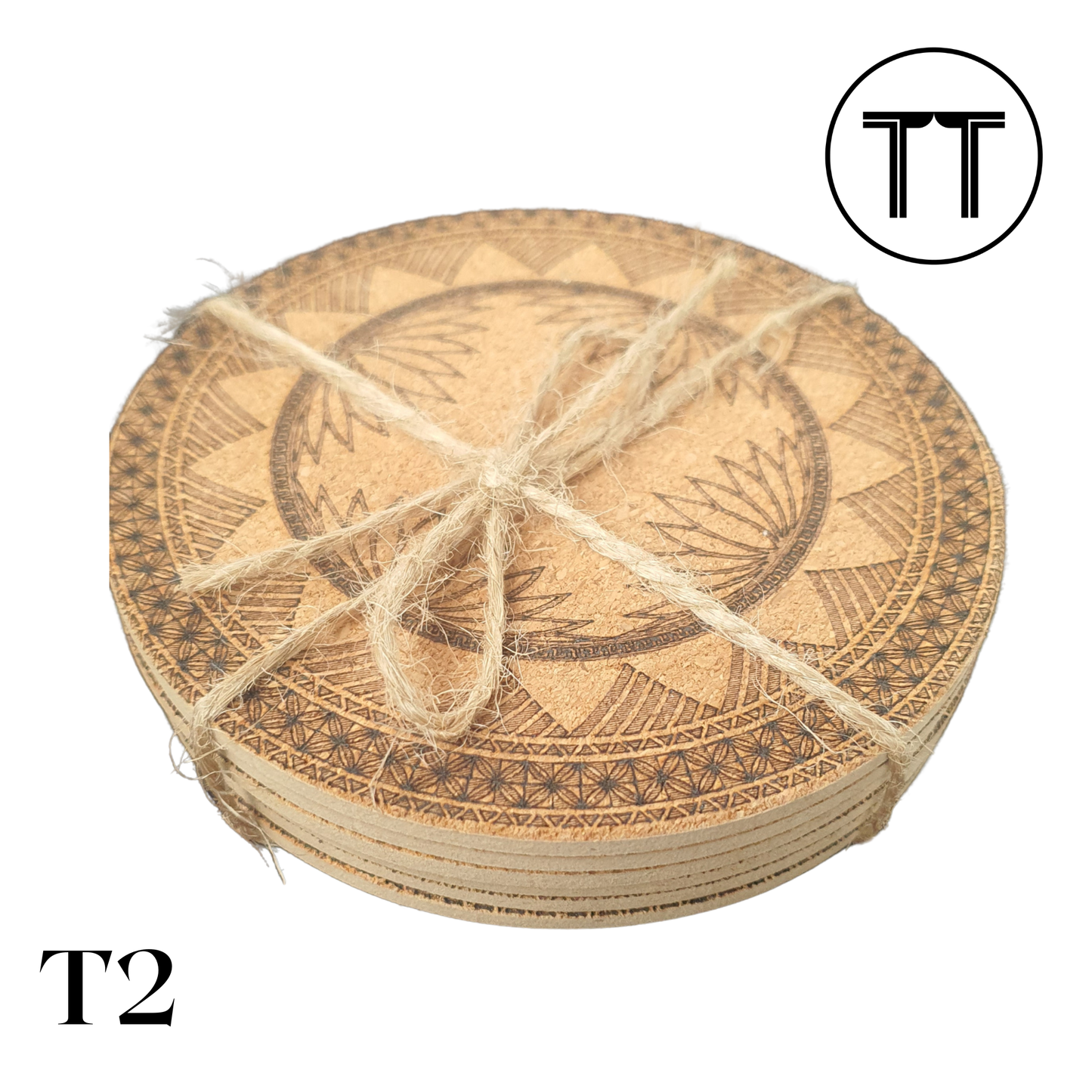 Homeware - Coasters (6 set in Cork)